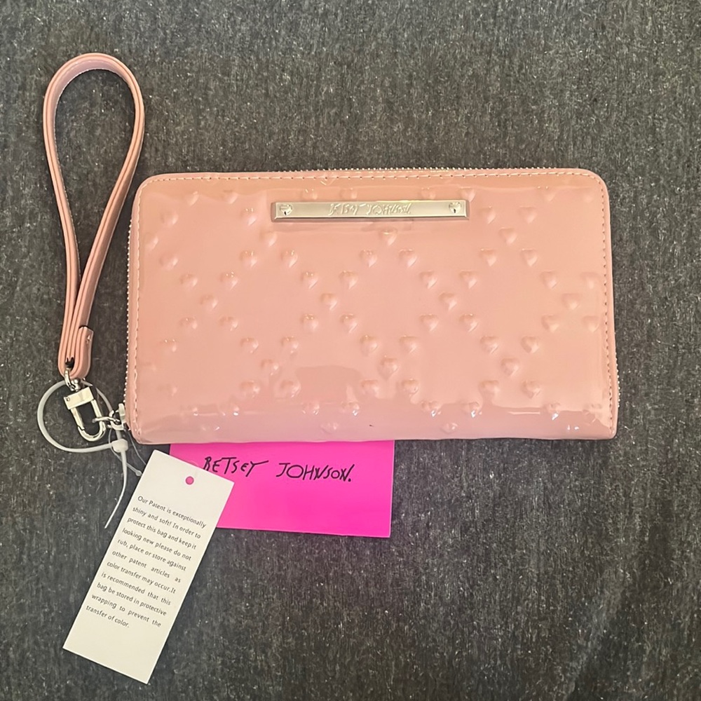 Brand new Betsy Johnson Wristlet Wallet